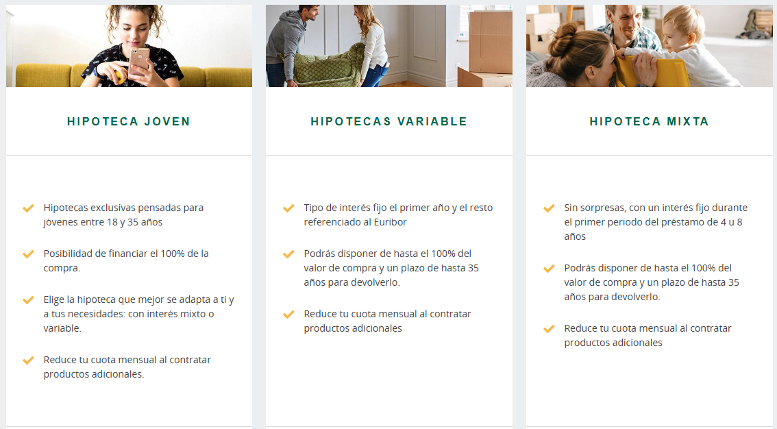 ventajas hipoteca Caixa Popular